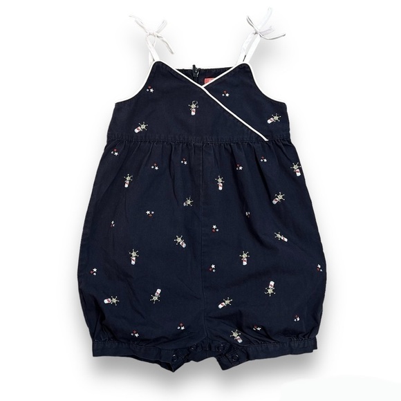 Gymboree Lil’ Firecracker Stars Patriotic Bubble Romper 18-24 months 4th Of July - Picture 1 of 4